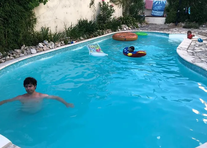 U S Bazenom Blizu Mora Plavi Apartman Zára