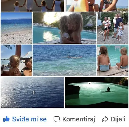 Apartman U S Bazenom Blizu Mora Plavi